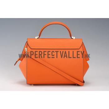 Hermes Stirrup Shoulder Bag Orange   608098 Replica