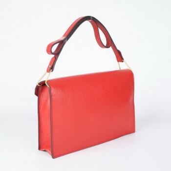 Hermes  bags 18322 Cross Body Bag Cow Leather Red