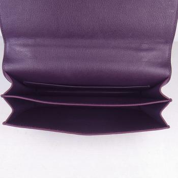 Hermes Constance H020 Ladies Cross Body Bag Purple