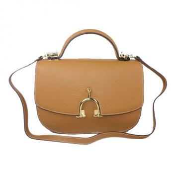 Hermes Stirrup bag 29343 Ladies Cow Leather Coffee