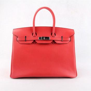 Hermes Original leather HB35 Handbag Cow Leather