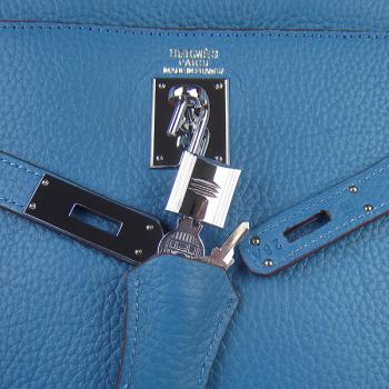 Hermes Kelly 6308 Ladies Blue Handbag