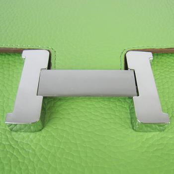 Hermes Constance H107 Ladies Cow Leather Green Handbag