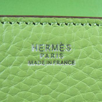 Hermes Constance H107 Ladies Cow Leather Green Handbag