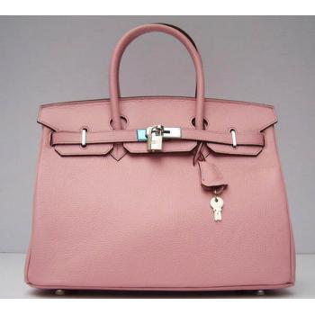 Hermes Birkin 62640 Ladies Handbag Cow Leather -7c