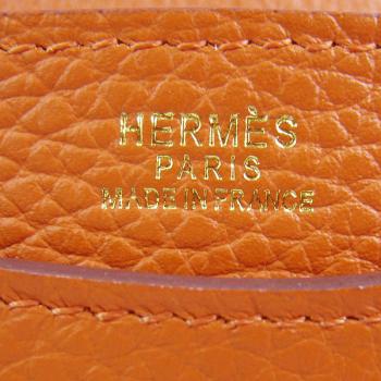 Hermes  bags H021 Ladies Orange Replica