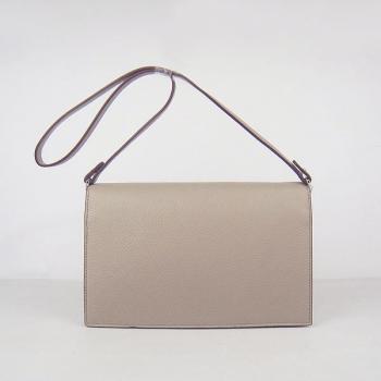 Hermes  bags H021 Cross Body Bag Cow Leather Grey Replica