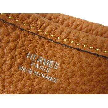 Hermes Original leather H1044 Ladies Orange Bag