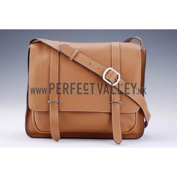 Hermes Man Messenger Bag Tan Replica