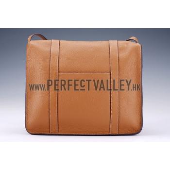 Hermes Man Messenger Bag Tan Replica