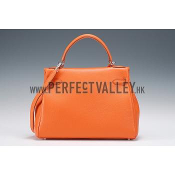 Hermes Kelly Small Orange-Brown Tan Replica