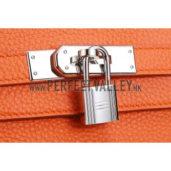 Hermes Kelly Small Orange-Brown Tan Replica