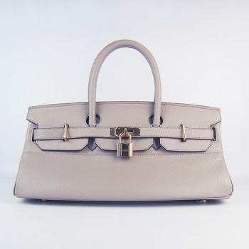 Replica Hermes Birkin 6109 Handbag Grey