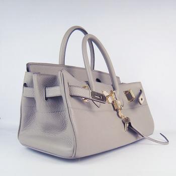 Replica Hermes Birkin 6109 Handbag Grey