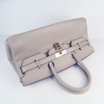 Replica Hermes Birkin 6109 Handbag Grey