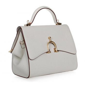 Hermes Stirrup bag 509118 Ladies Lambskin Beige Replica