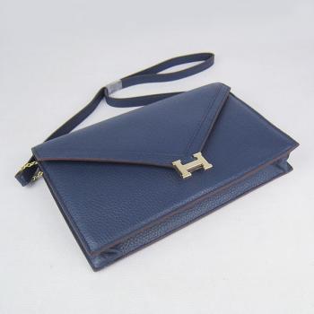 Hermes  bags H021 Lambskin Blue