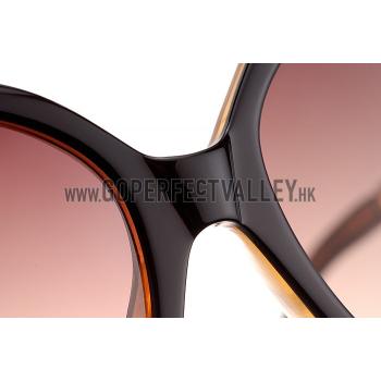 Hermes Studded Carriage Detail Brown Frame Sunglasses 308093