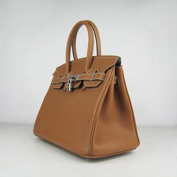 Hermes Birkin 6088 Ladies Cow Leather Coffee