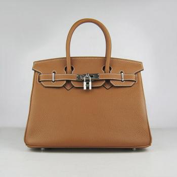 Hermes Birkin 6088 Ladies Cow Leather Coffee