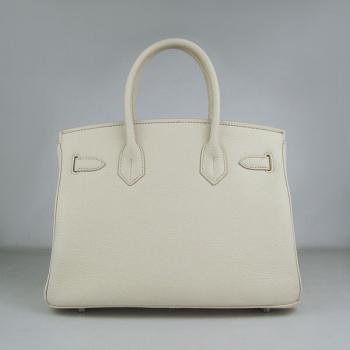 Hermes Birkin 6088 Handbag Cow Leather Beige