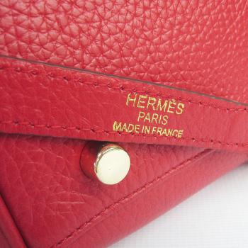 Hermes Kelly 6308 2way Red Handbag