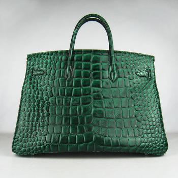 Replica Hermes Birkin 6099 Ladies Green Handbag