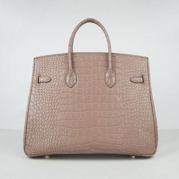 Replica Hermes Birkin 6089 Ladies Handbag Crocodile -b3