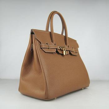 Hermes Birkin 6089 Ladies Handbag Cow Leather -07 Replica