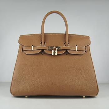 Hermes Birkin 6089 Ladies Handbag Cow Leather -07 Replica