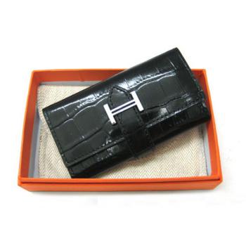 Hermes Wallet H1132 Ladies Accessory Crocodile