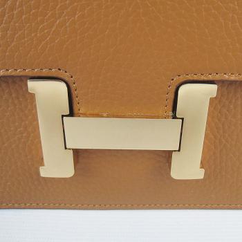 Hermes Constance H107 Ladies Cross Body Bag Cow Leather -ea Replica