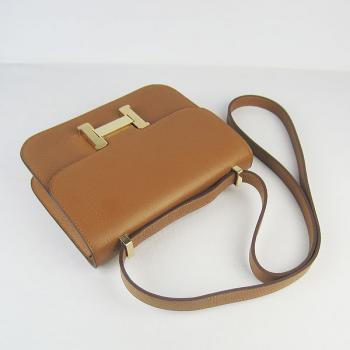 Hermes Constance H107 Ladies Cross Body Bag Cow Leather -ea Replica