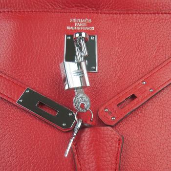 Hermes Kelly 6308 Ladies Cow Leather Red Bag