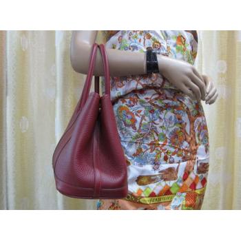 Hermes Garden Party H1042 Ladies Cow Leather Red Replica