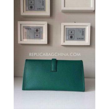 Hermes Clutch Wallet Calfskin HM07436