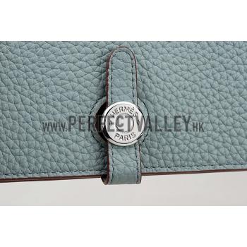 Hermes Dogon Wallet Etain Grey 18926637