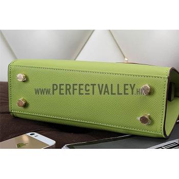 Hermes Kelly Apple Green 608134