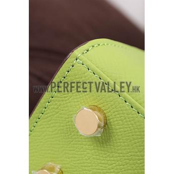 Hermes Kelly Apple Green 608134