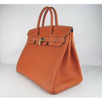 Replica Hermes Birkin 6099 Handbag Orange