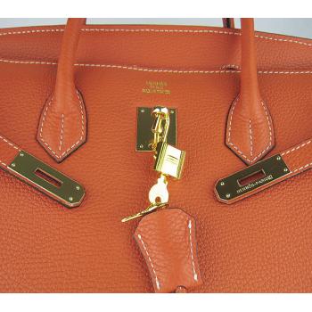 Replica Hermes Birkin 6099 Handbag Orange