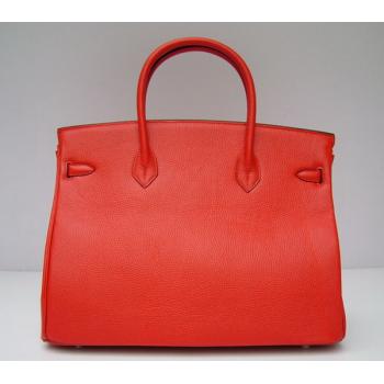 Cheap Hermes Birkin 62641 Ladies Handbag Red