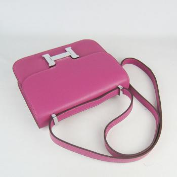 Hermes Constance H107 Ladies Cow Leather Pink Replica