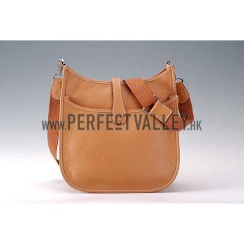 Hermes Tan Evelyne Shoulder Bag