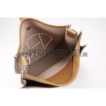 Hermes Tan Evelyne Shoulder Bag