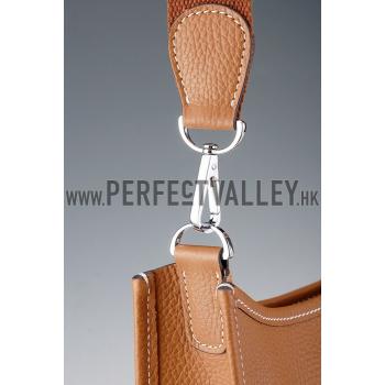 Hermes Tan Evelyne Shoulder Bag