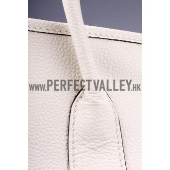 Hermes Garden Party Tote White