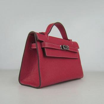 Hermes Clutches H008 Ladies Cow Leather Red Handbag Replica