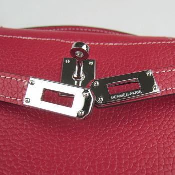 Hermes Clutches H008 Ladies Cow Leather Red Handbag Replica