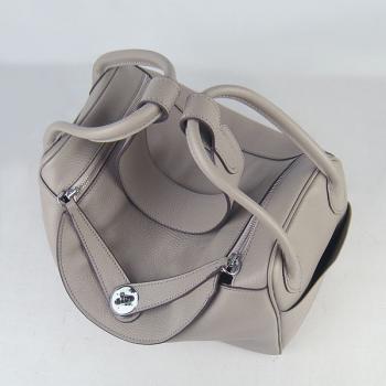 Hermes Lindy 6208 Ladies Cross Body Bag Grey